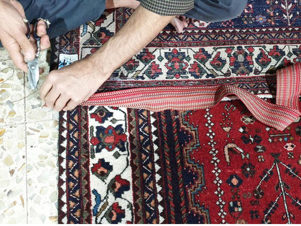 جاجیم دوزی ریشه فرش